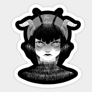 Demon girl Sticker